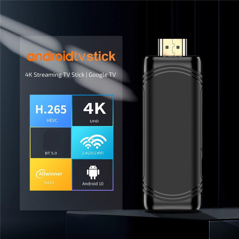 YD925 2+16GB Android Smart TV Stick Quad Core ARM Cortex A53 4K Streaming TV Stick