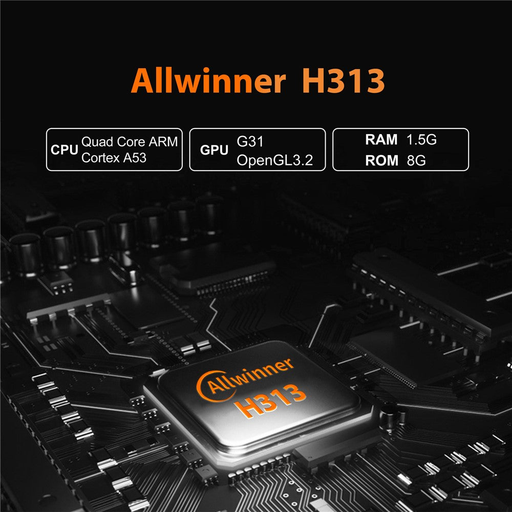 YD925 2+16GB Android Smart TV Stick Quad Core ARM Cortex A53 4K Streaming TV Stick