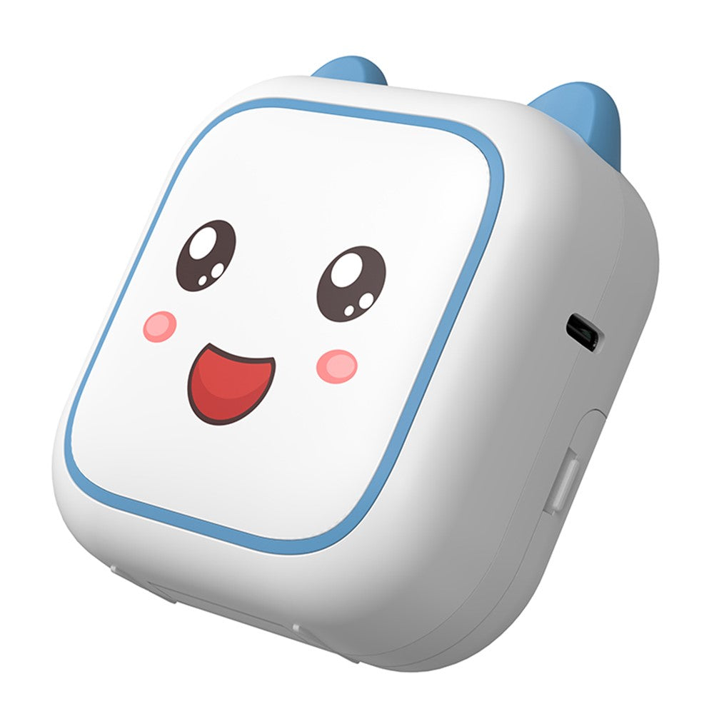 M6 Wilress Inkless Thermal Printer Bluetooth-compatible Smart Pocket Sticker Printer with 1 Roll Thermal Paper