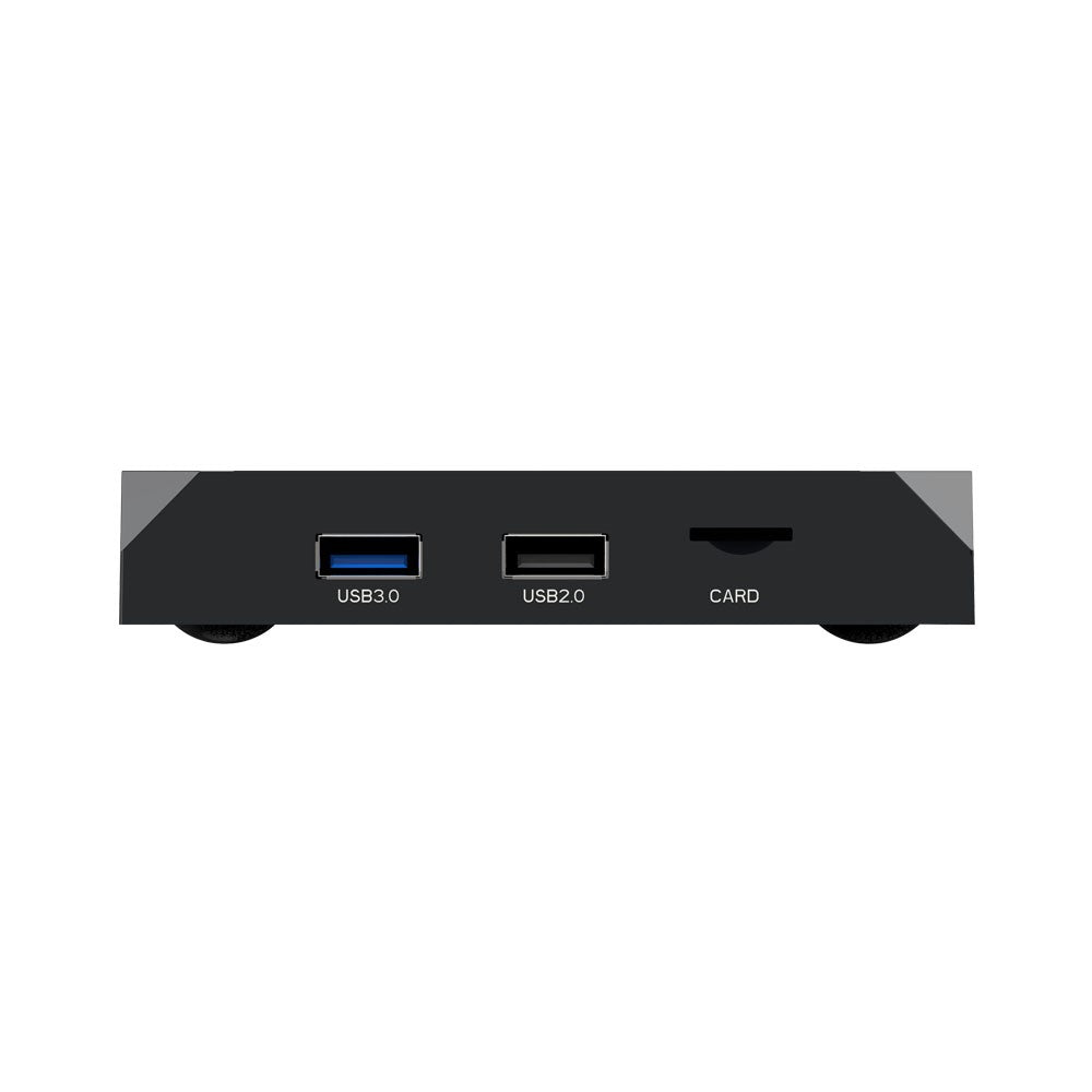 X96 MAX+ Amlogic S905X3 Quad Core Android 9.0 Bluetooth-compatible TV Box WiFi Media Player 4+64GB