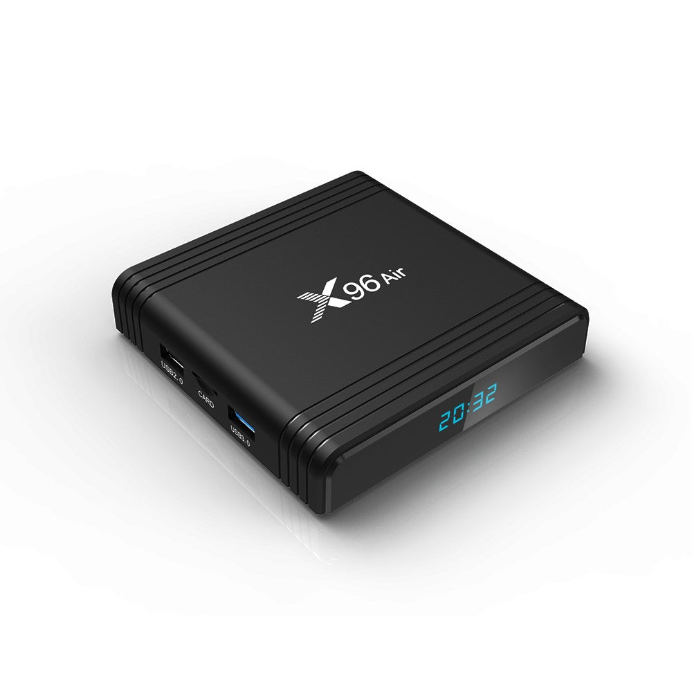 X96 Air Android 9.0 Amlogic S905X3 Quad Core TV Box Dual Band WiFi Bluetooth-compatible Media Player 4+64GB