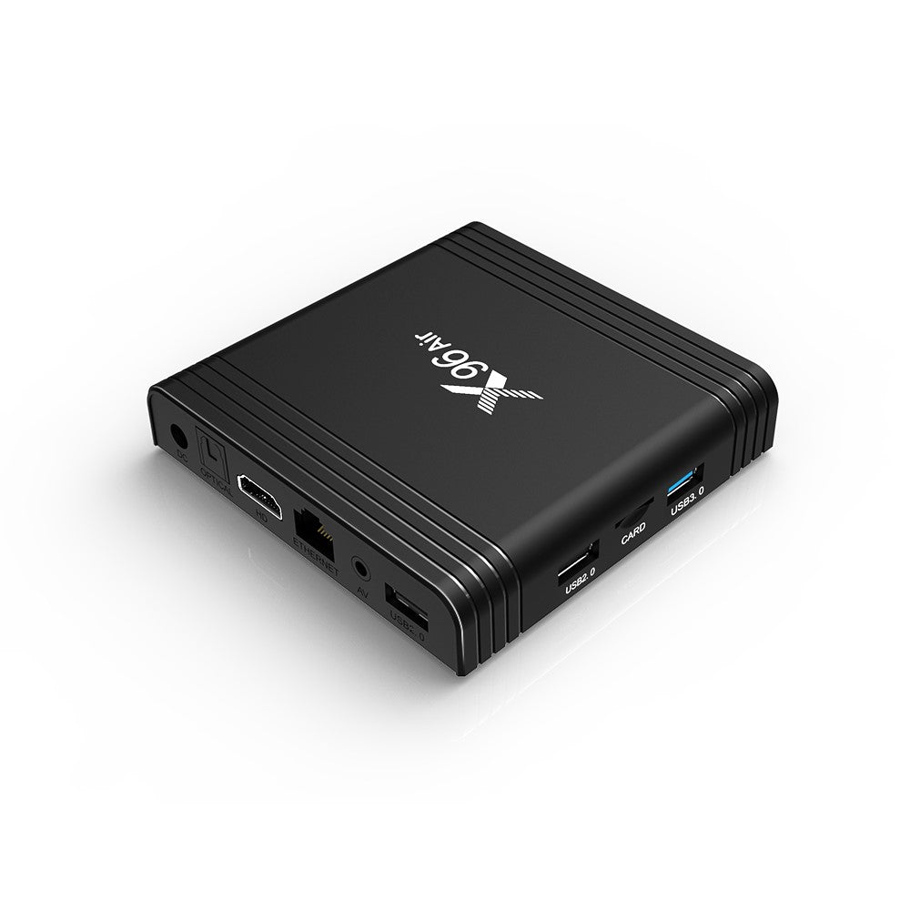 X96 Air Android 9.0 Amlogic S905X3 Quad Core TV Box Dual Band WiFi Bluetooth-compatible Media Player 4+64GB