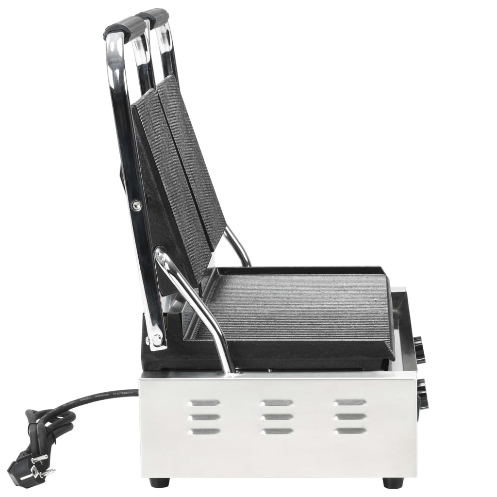 Doppelter Gerillter Panini-Grill 3600 W 57X30,5X20 Cm