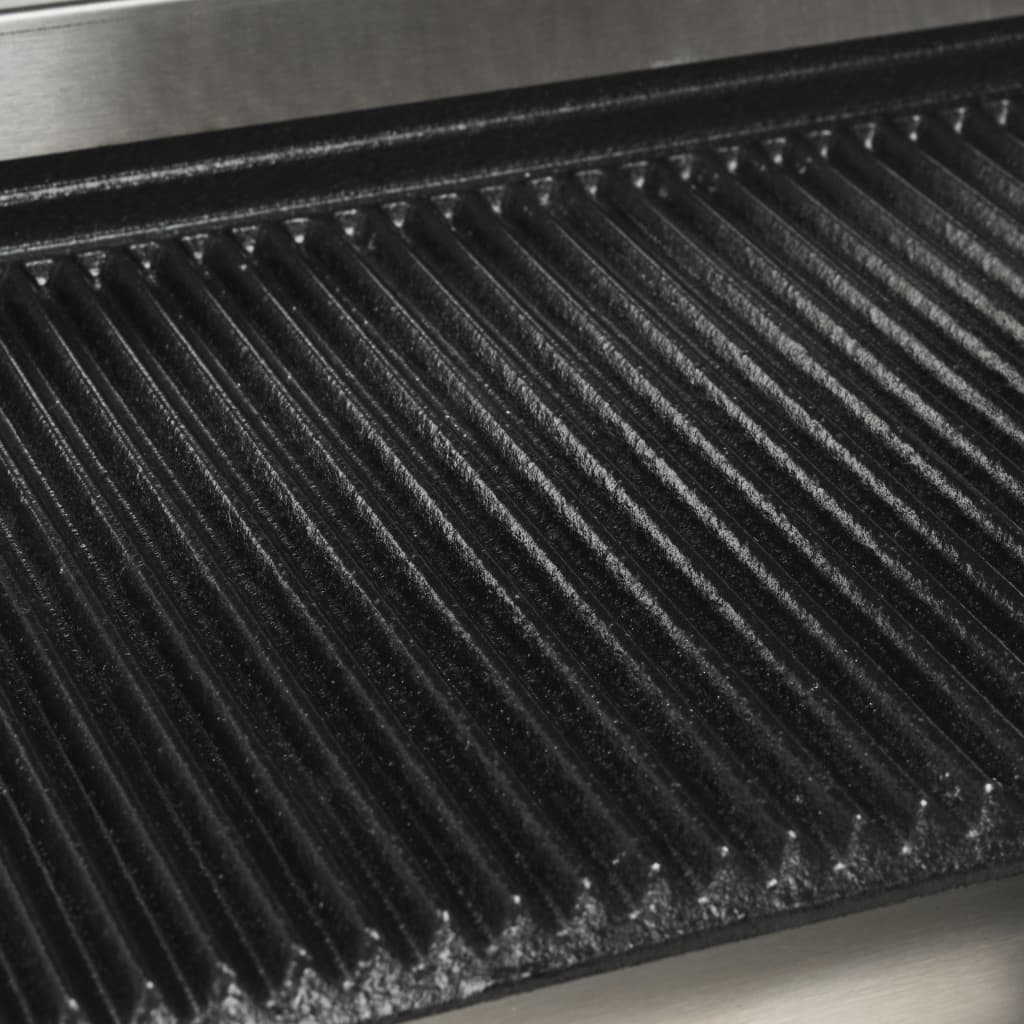 Doppelter Gerillter Panini-Grill 3600 W 57X30,5X20 Cm