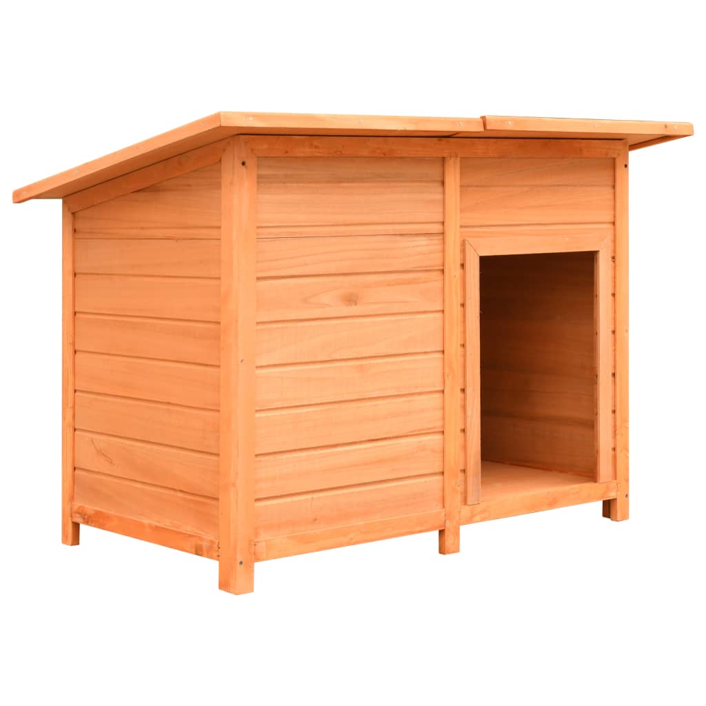 Hundehütte Kiefernholz & Tannenholz 120X77X86 Cm