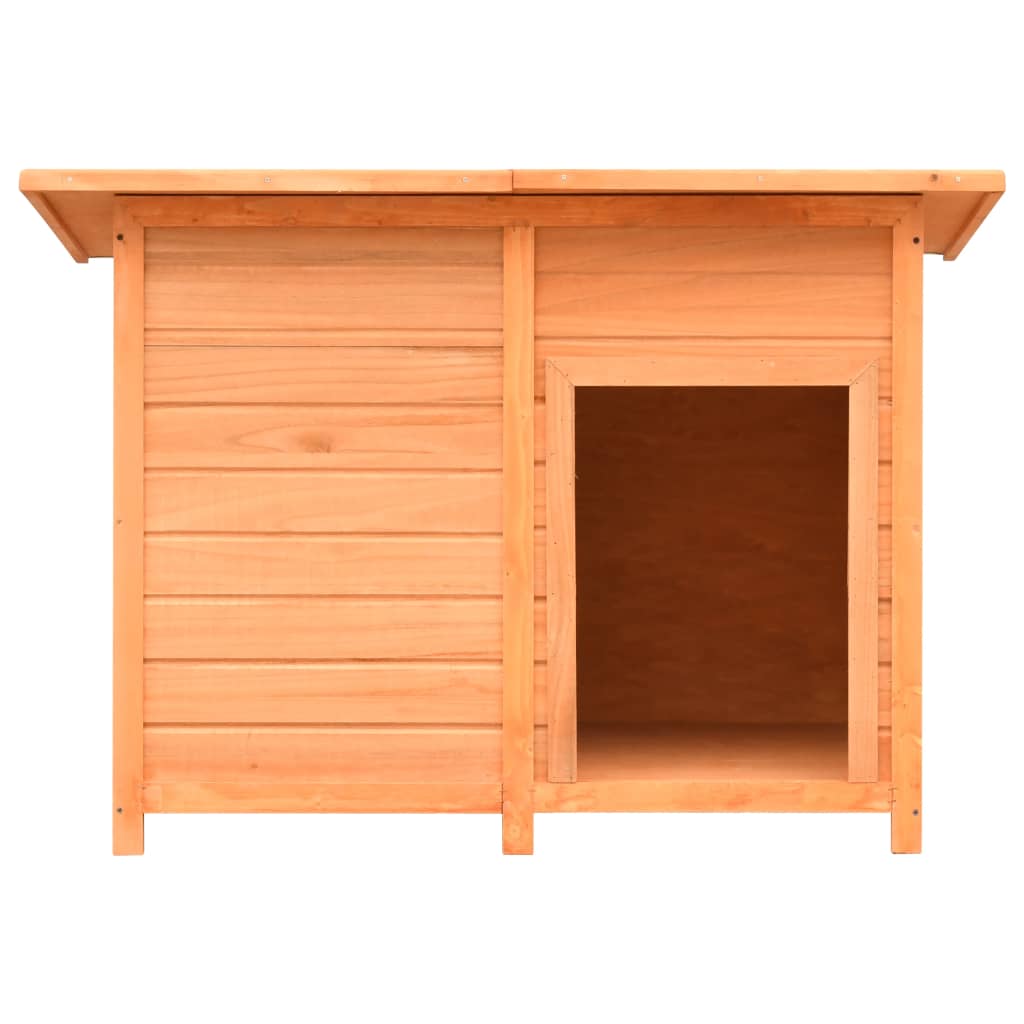 Hundehütte Kiefernholz & Tannenholz 120X77X86 Cm