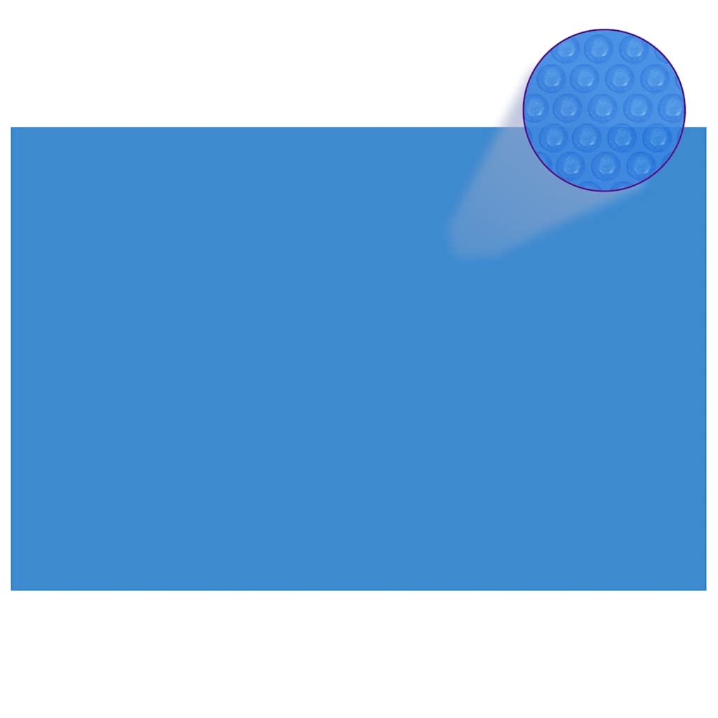 Rechteckige Poolabdeckung Pe Blau