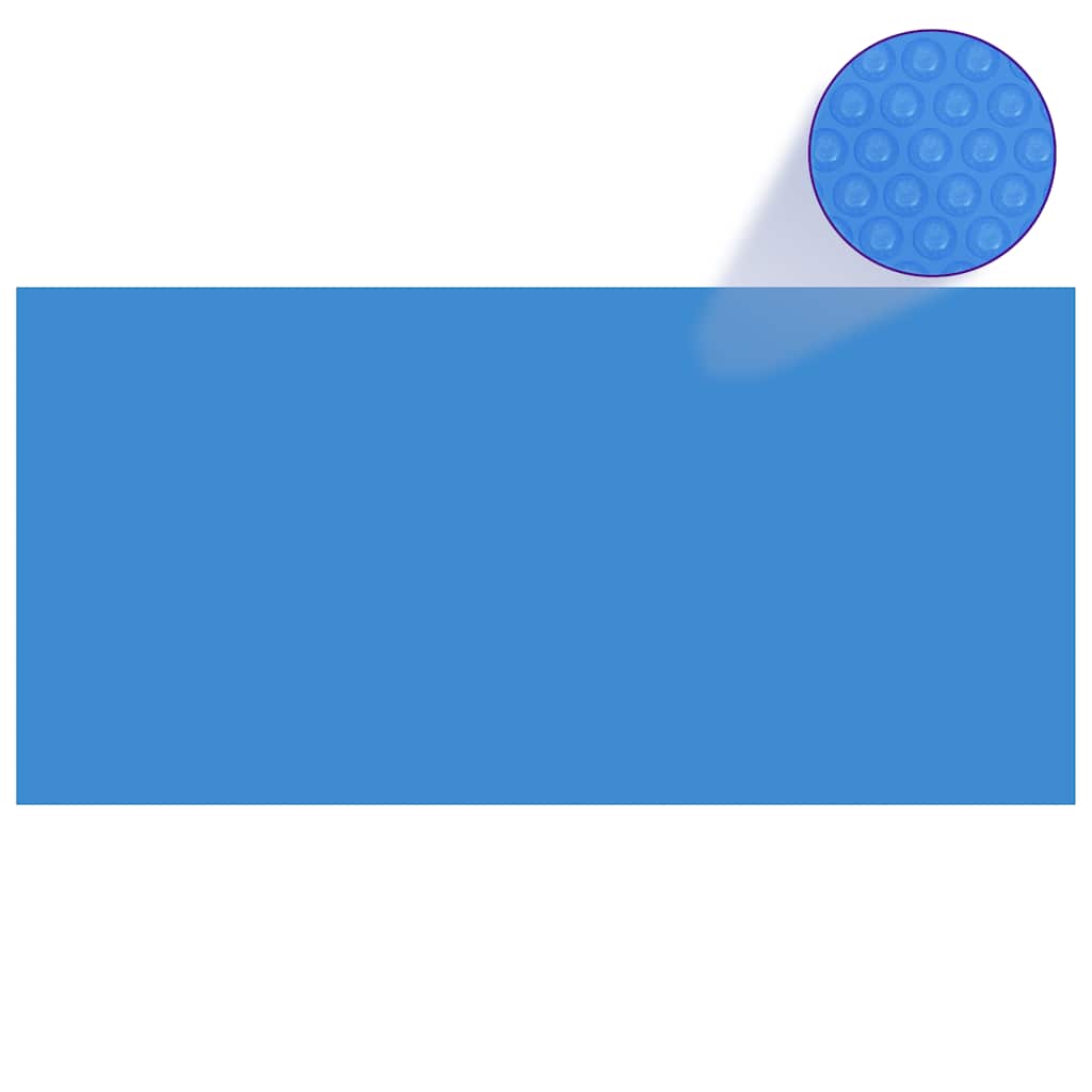 Rechteckige Poolabdeckung Pe Blau
