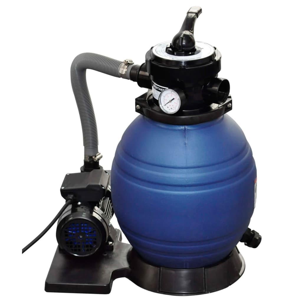 Sandfilterpumpen 2 Stk. 400 W 11.000 L/H