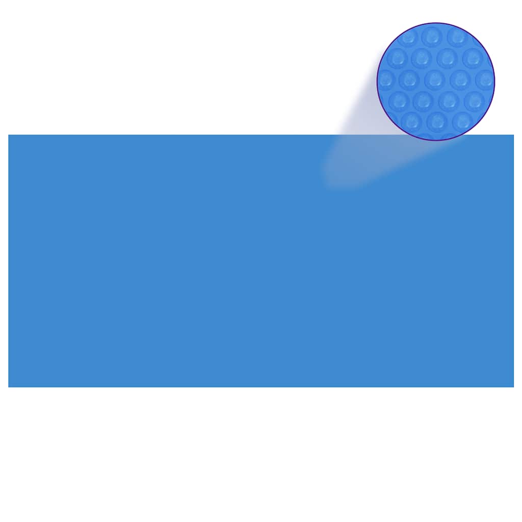 Rechteckige Poolabdeckung Pe Blau