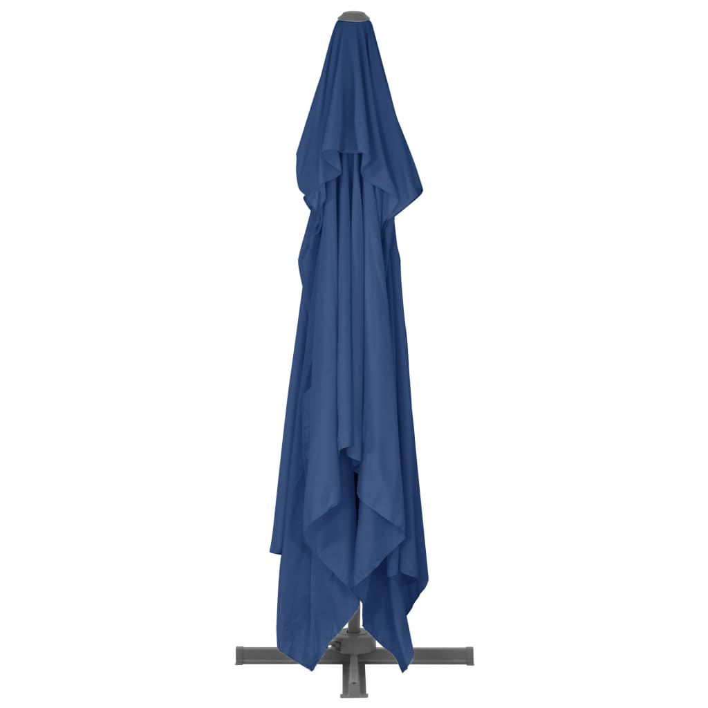 Ampelschirm Mit Aluminium-Mast 4X3 M Azurblau