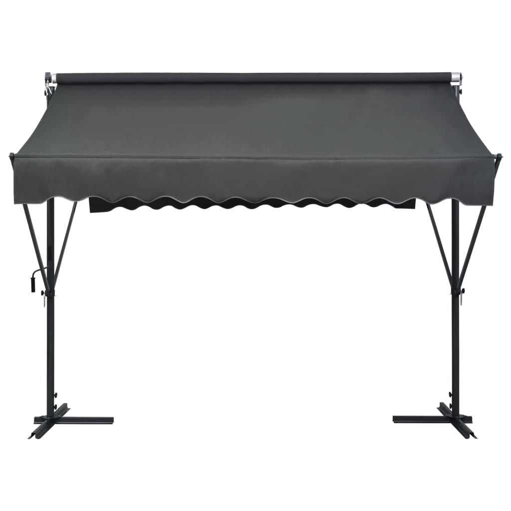 Freistehende Markise 300X300 Cm Anthrazit