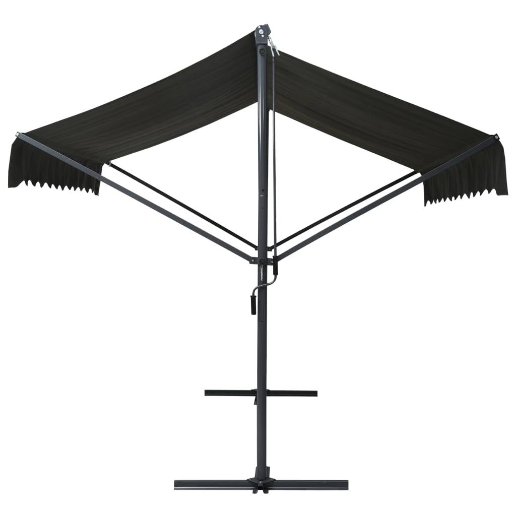 Freistehende Markise 300X300 Cm Anthrazit