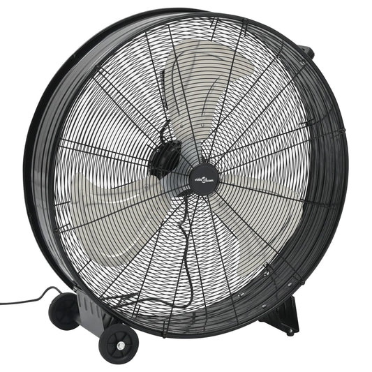 Trommelventilator Industriell 77 Cm 187,7 W Schwarz