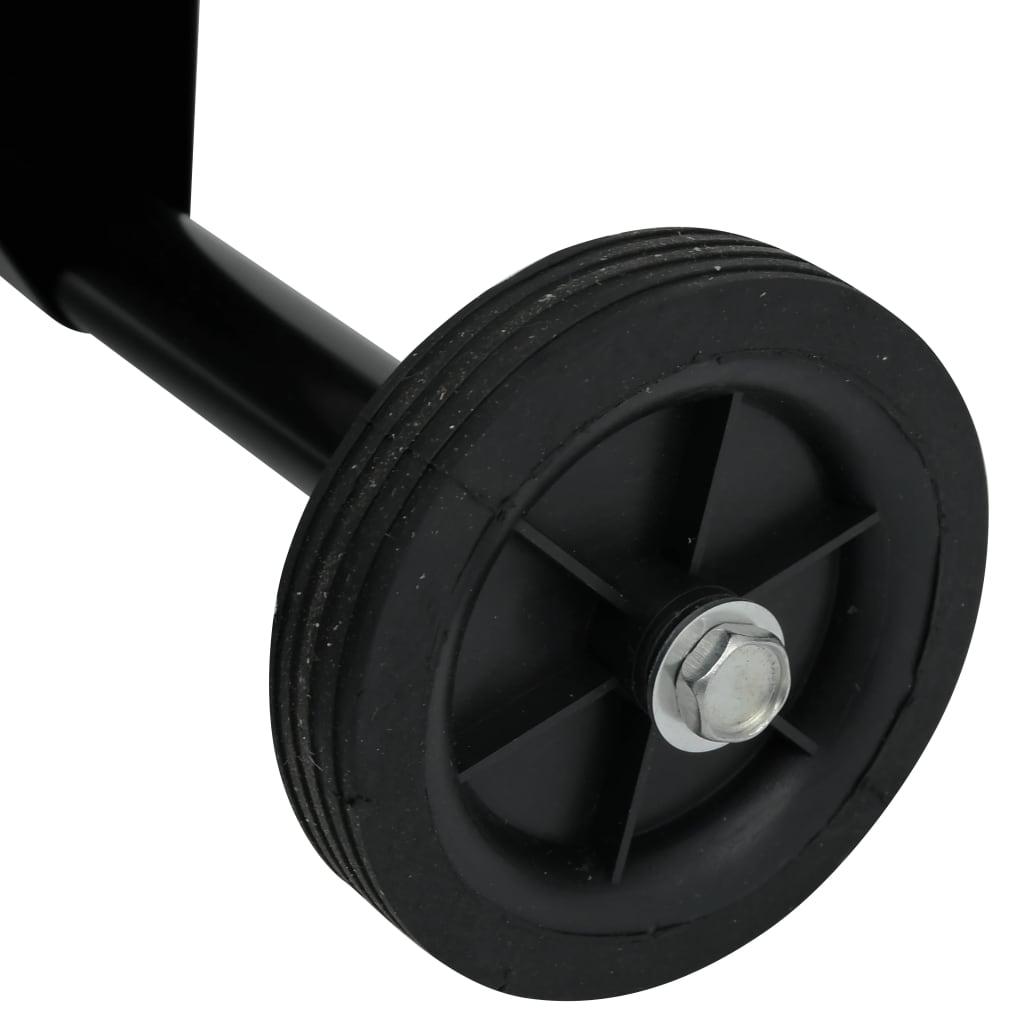 Trommelventilator Industriell 77 Cm 187,7 W Schwarz