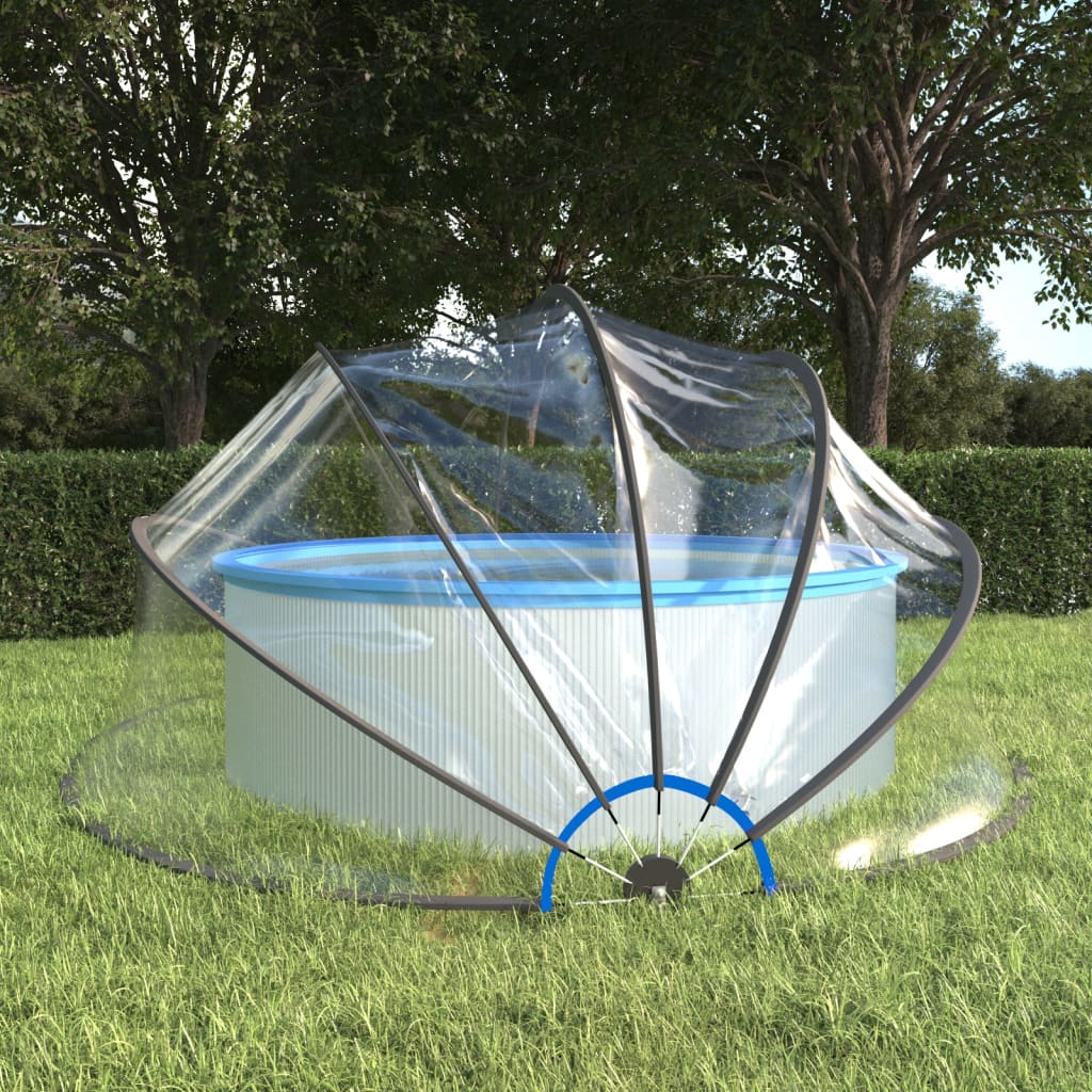 Pool-Kuppel Rund Pvc