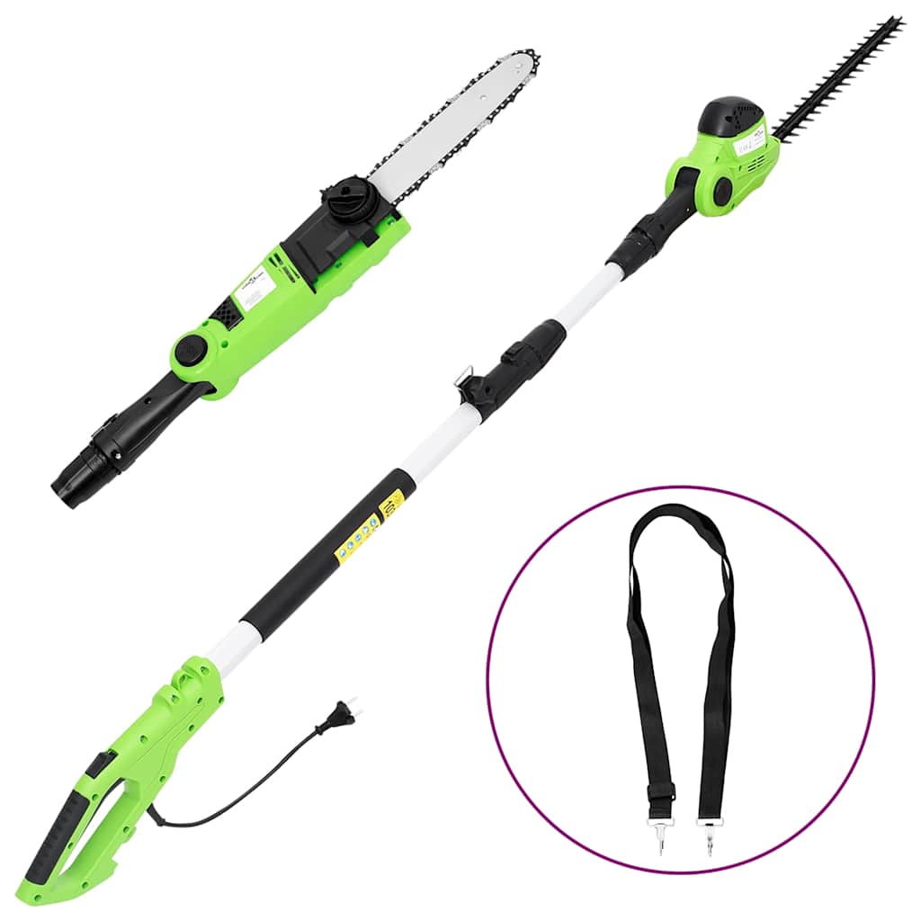 2-In-1 Teleskopstangen-Kettensäge/Heckenschere 25/41 Cm 710/550W