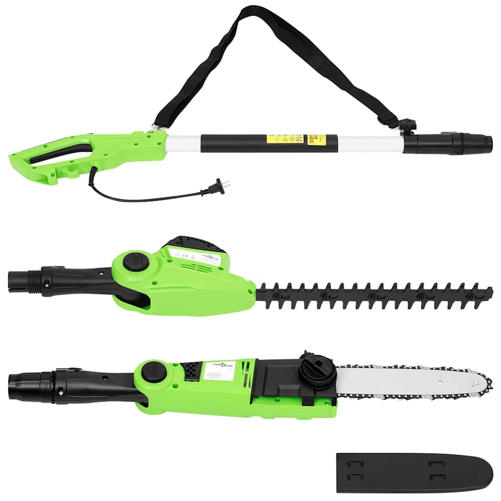 2-In-1 Teleskopstangen-Kettensäge/Heckenschere 25/41 Cm 710/550W