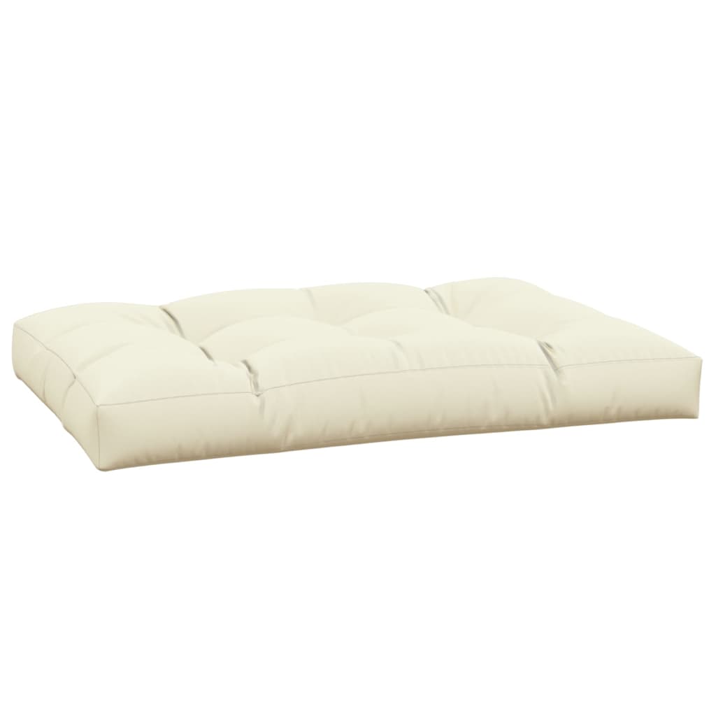 Palettenkissen Stoff Creme