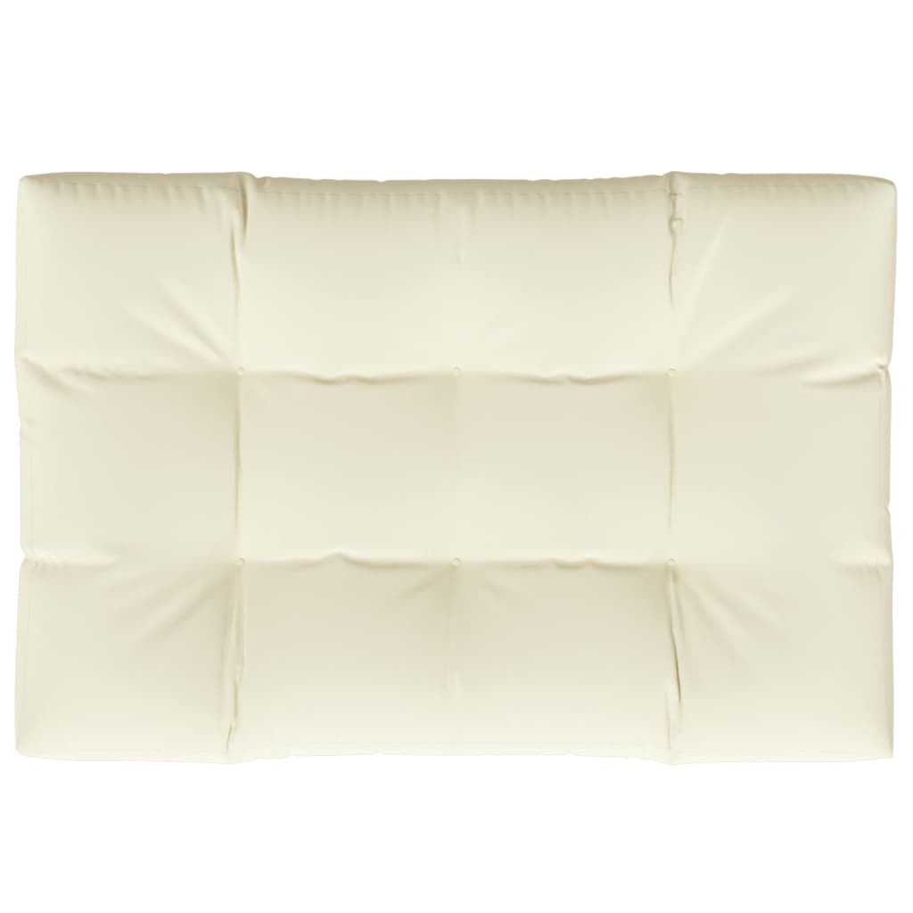 Palettenkissen Stoff Creme