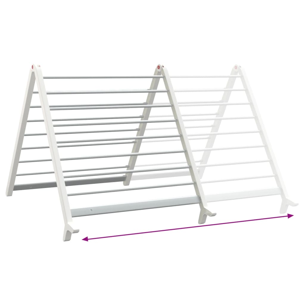 Wäscheständer Für Badewanne Ausziehbar 53-90 Cm Aluminium