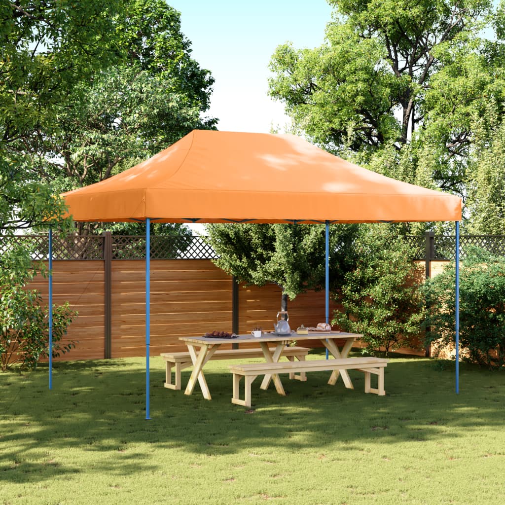 Partyzelt Faltbar Pop-Up 410X279X315 Cm Orange