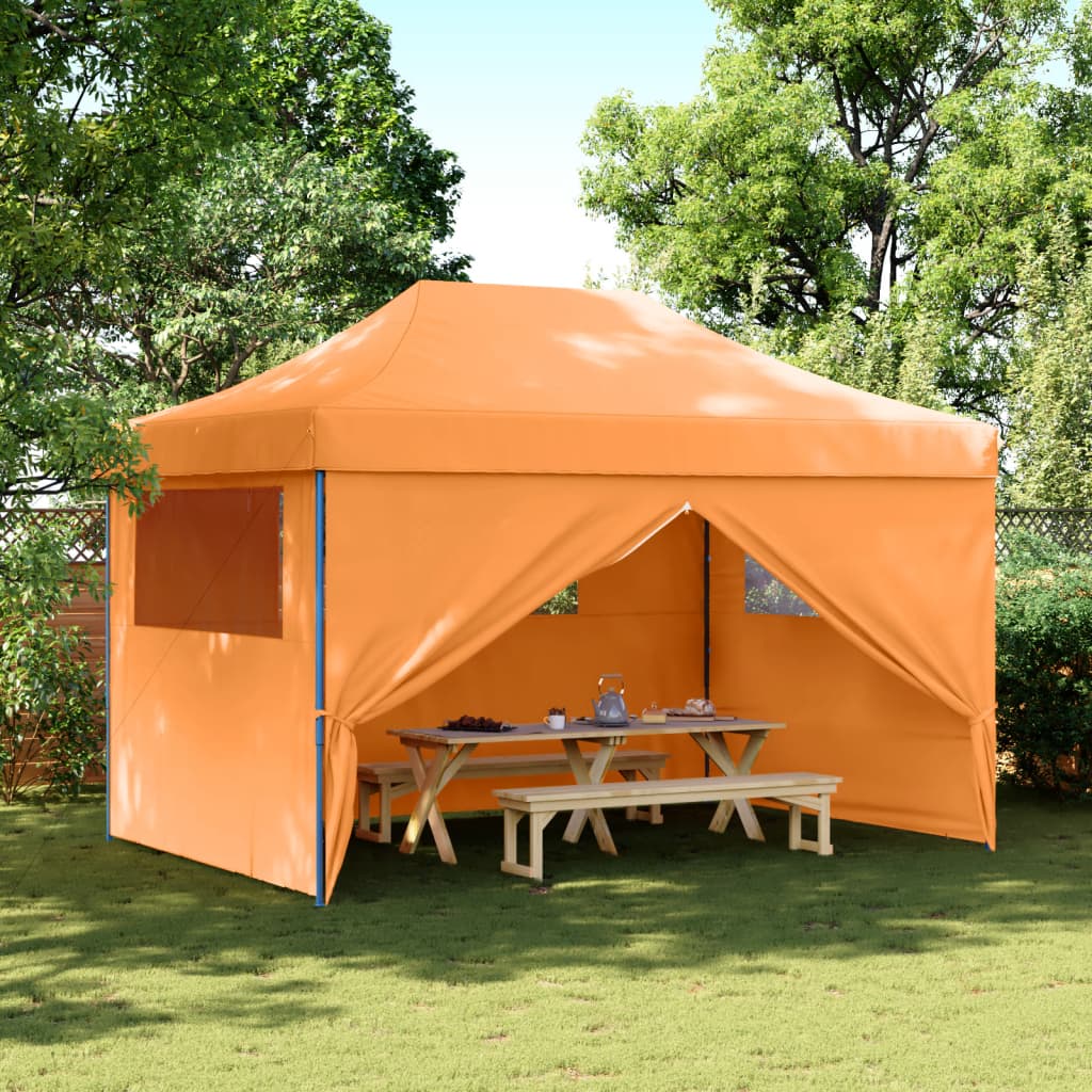 Partyzelt Faltbar Pop-Up 410X279X315 Cm Orange
