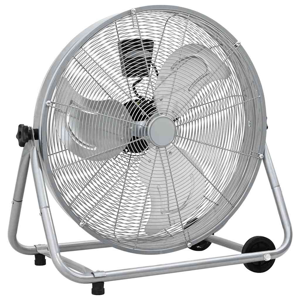 Trommelventilator Mit Rad 73 X 42 X 70 Cm Aluminium