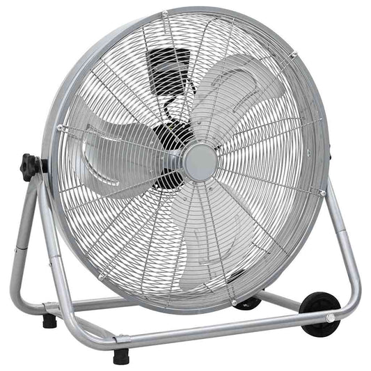 Trommelventilator Mit Rad 73 X 42 X 70 Cm Aluminium