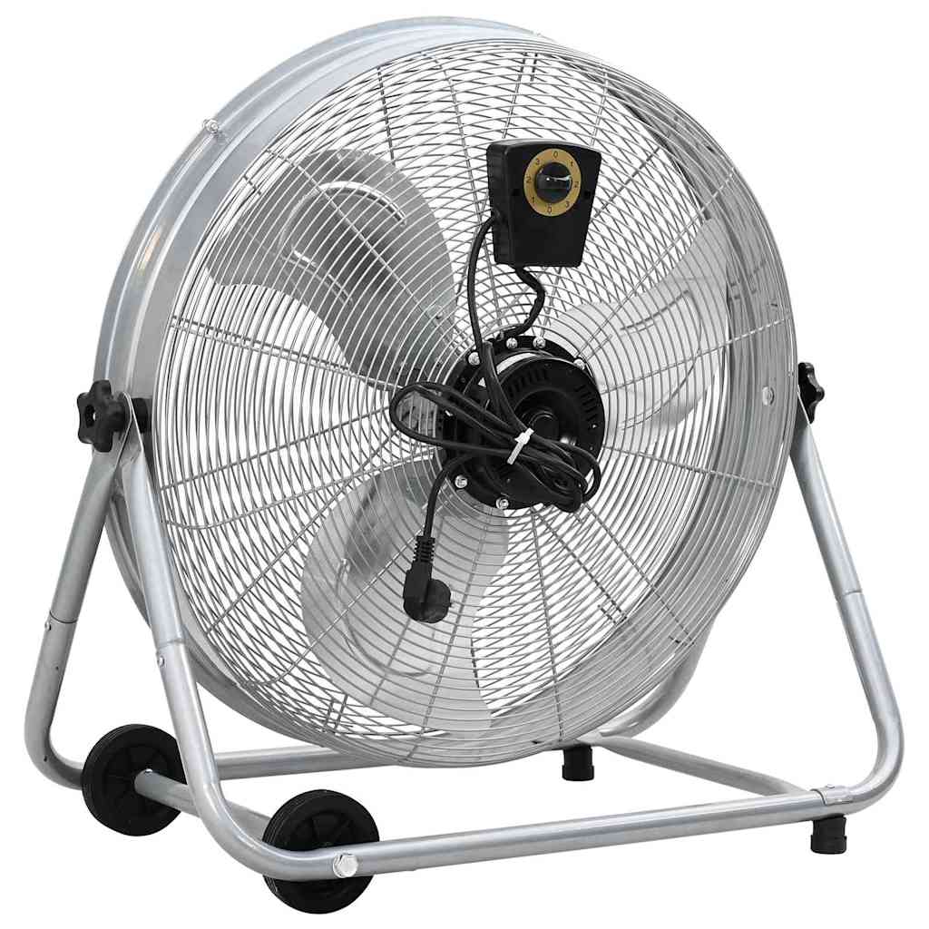 Trommelventilator Mit Rad 73 X 42 X 70 Cm Aluminium