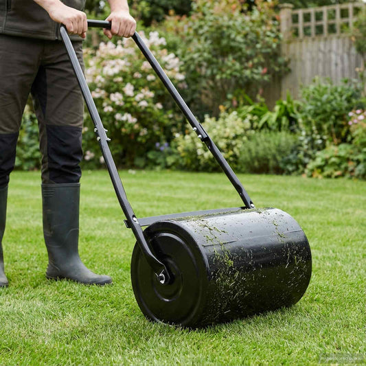 Garten-Rasenwalze 110 X 52 Cm Eisen
