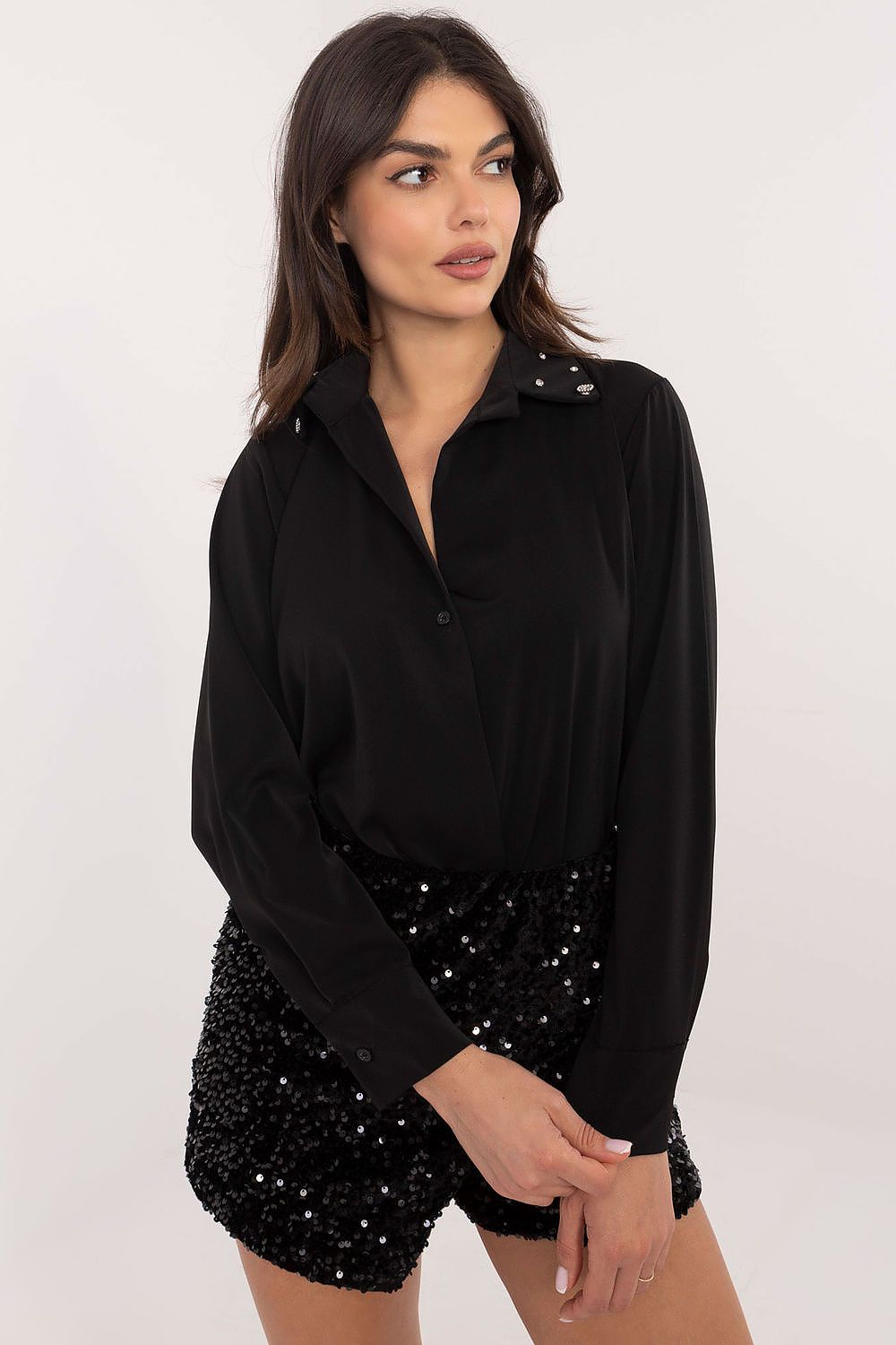  Langarm Hemd model 203102 Italy Moda 