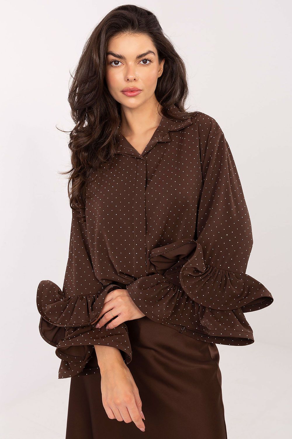  Langarm Hemd model 222149 Italy Moda 